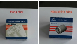 Nhận biết lọc dầu động cơ xe Hyundai và Kia chính hãng